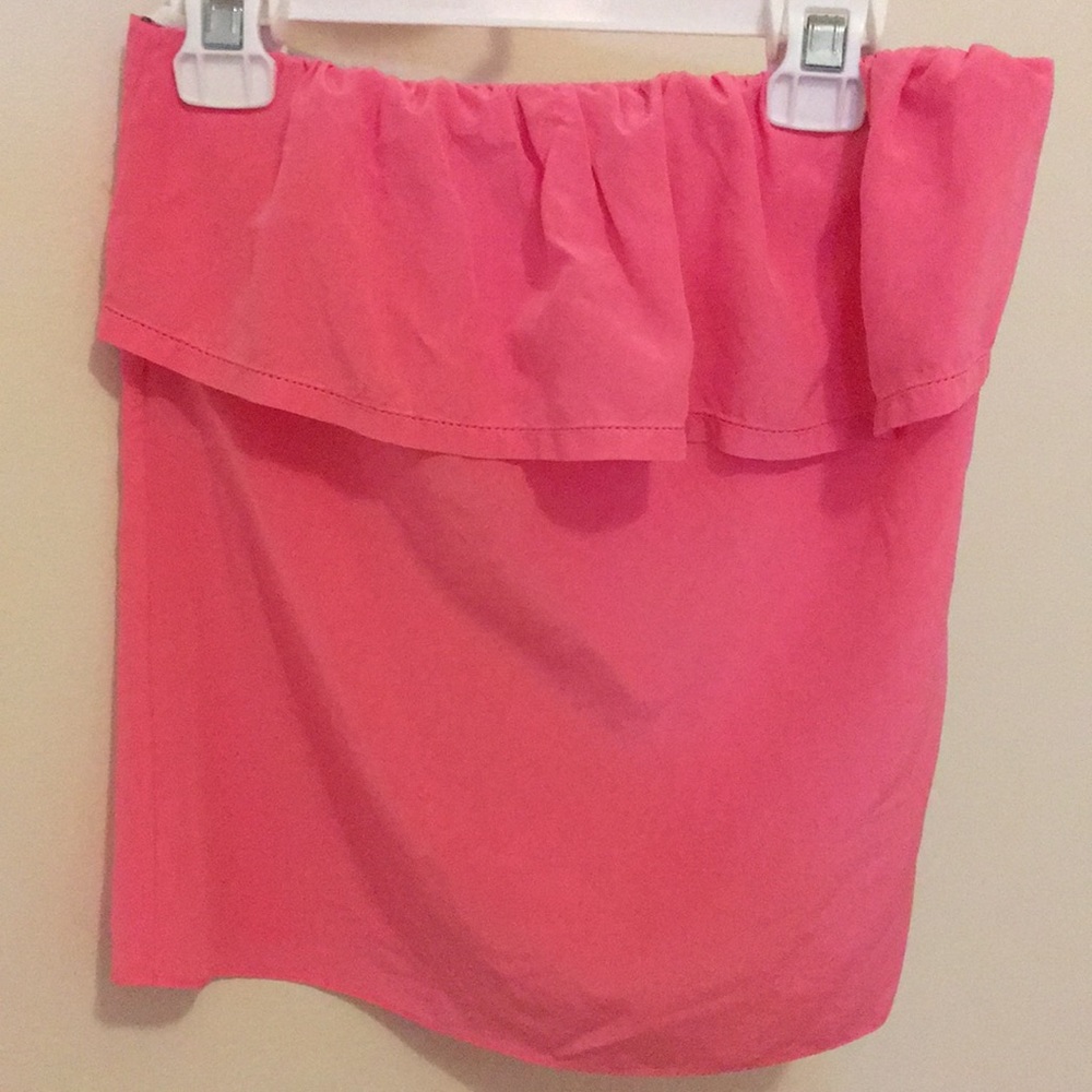Lilly pulitizer strapless top